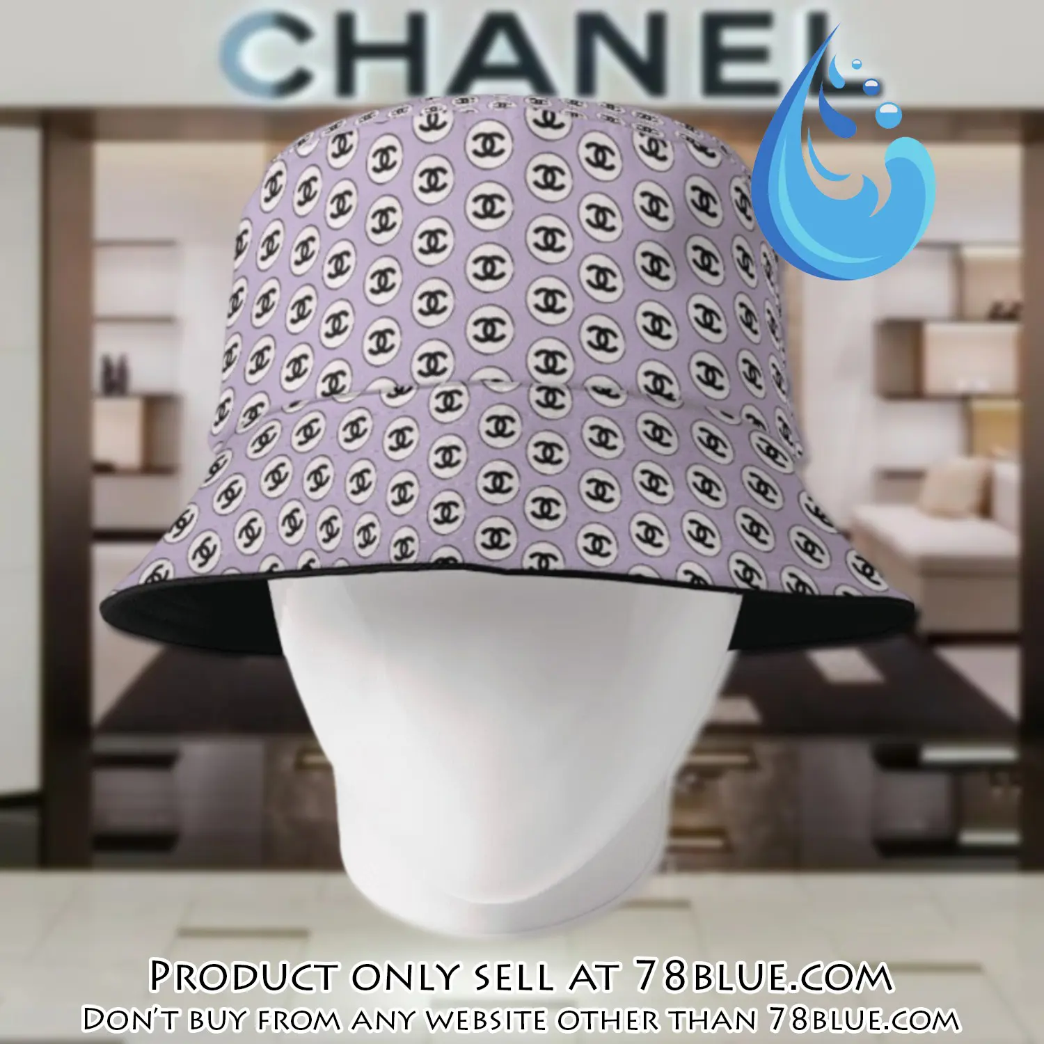 Chanel luxury bucket hat fdh1074 78b5816448